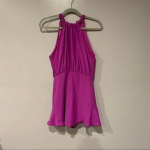 Elegant Pink Sleeveless Jumpsuit